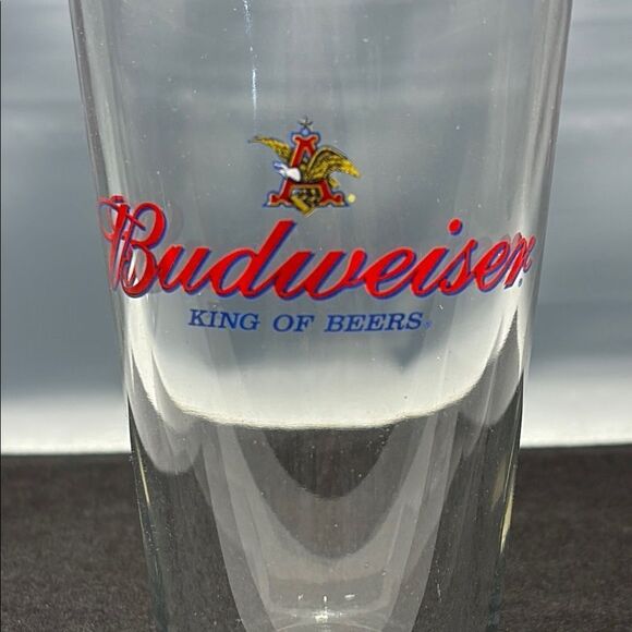 Budweiser Red Logo pint Glass Set - Picture 5 of 6